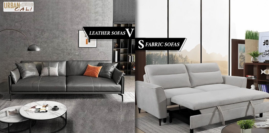 Leather vs. Fabric Sofas: Which Material is Best for You?